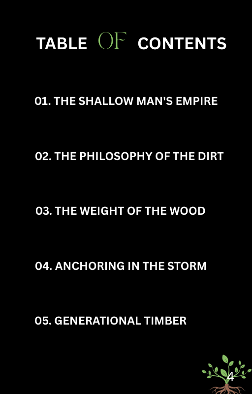 THE DEEPEST ROOTS: The Unseen Work of Building an Empire. - Image 3